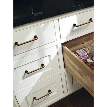Elegant JIASENBAO Antique Brass Cabinet Pulls for Every Home