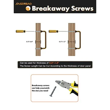 Elegant JIASENBAO Antique Brass Cabinet Pulls for Every Home