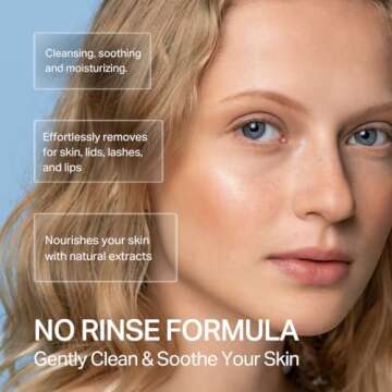 Y’OUR Soothing Makeup Remover | Micellar Cleansing Water For Sensitive Skin | Remove Oil & Sebum | Gentle Formula, Vegan & Non-Irritating | With Fruit Extracts and Aloe Vera - 4 Fl Oz (120mL)