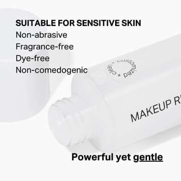 Y’OUR Soothing Makeup Remover | Micellar Cleansing Water For Sensitive Skin | Remove Oil & Sebum | Gentle Formula, Vegan & Non-Irritating | With Fruit Extracts and Aloe Vera - 4 Fl Oz (120mL)