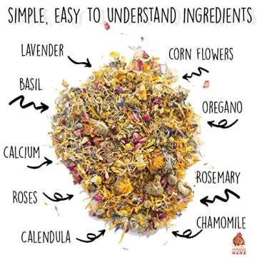 Best Herbs for Happy Chickens and Better Eggs 10 oz