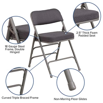 Comfortable Flash Furniture HERCULES Folding Chair for All