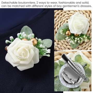 Stylish Baby Boy Baptism Outfit with Vest and Bow Tie