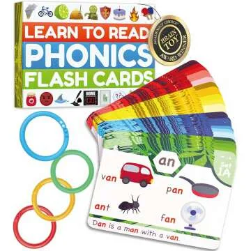 Phonics Flash Cards - 20 Stages to Reading Success