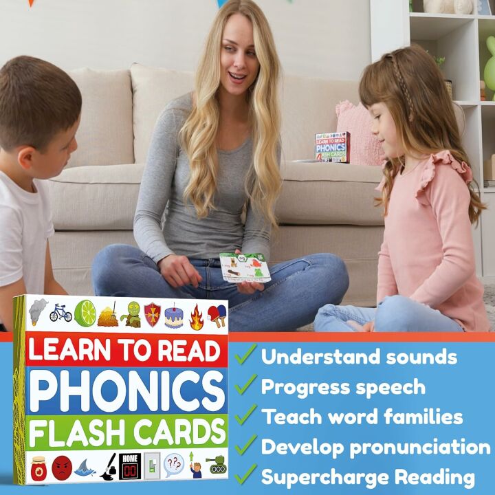 Phonics Flash Cards - 20 Stages to Reading Success