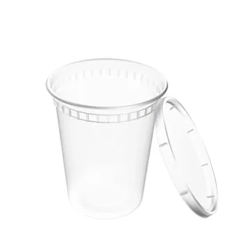 Quality 32 OZ Deli Food Storage Containers - Set of 20