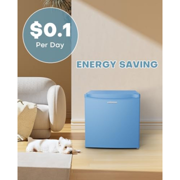 Upstreman 1.7 Cu.ft Mini Fridge for Dorms and Offices