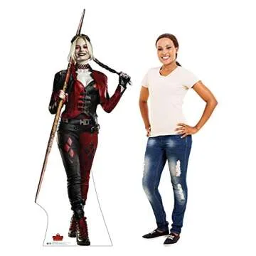 Cardboard People Harley Quinn Life Size Cardboard Cutout Standup - WB The Suicide Squad (2021 Film)