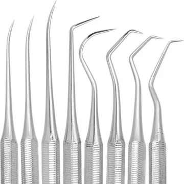 Stainless Steel Sculpting Tools Knurled Handle Craft Set