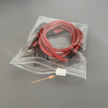 100 Resealable PVC Lock Bags for Jewelry & Storage Solutions