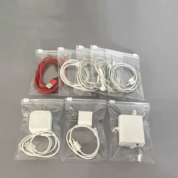 100 Resealable PVC Lock Bags for Jewelry & Storage Solutions