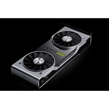 NVIDIA GeForce RTX 2070 Super Founders Edition Graphics Card for Gamers and Creators