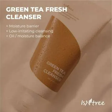 IsNtree Green Tea Cleanser 120ml - Gentle & Refreshing