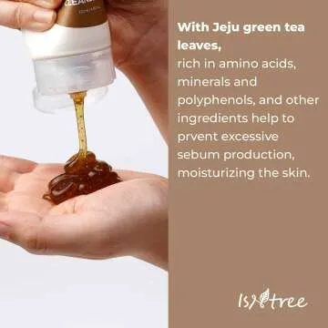 IsNtree Green Tea Cleanser 120ml - Gentle & Refreshing