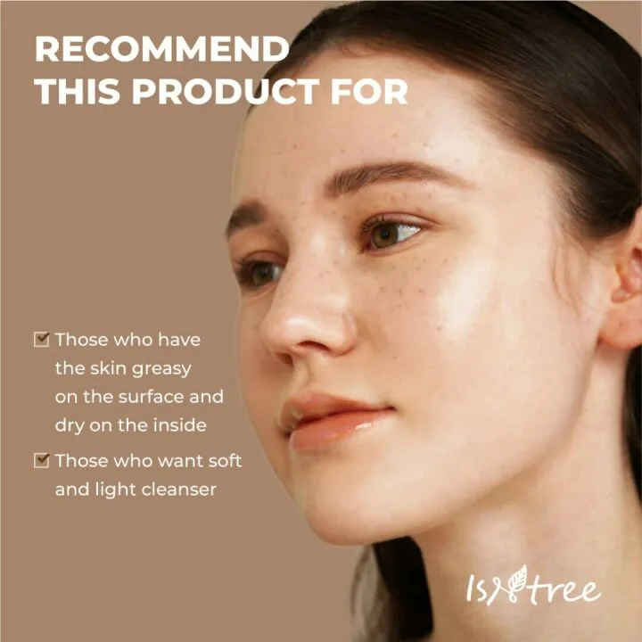 IsNtree Green Tea Cleanser 120ml - Gentle & Refreshing