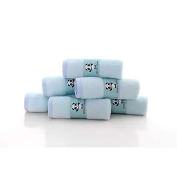 HIPHOP PANDA Bamboo Baby Washcloths - Ultra Soft 2 Layer