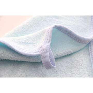 HIPHOP PANDA Bamboo Baby Washcloths - Ultra Soft 2 Layer