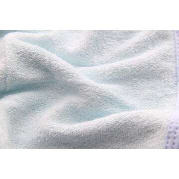 HIPHOP PANDA Bamboo Baby Washcloths - Ultra Soft 2 Layer