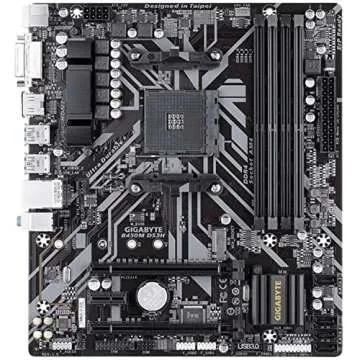 Gigabyte B450M DS3H (AMD Ryzen AM4/Micro ATX/M.2/HMDI/DVI/USB 3.1/DDR4/Motherboard)
