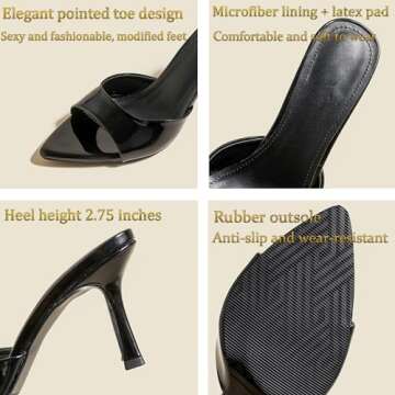 Galonfulty Women's High Heel Sandals for Any Occasion