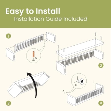 Rattan Floating Shelves for Stylish Nursery Decor