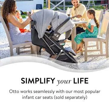 Evenflo GOLD Otto Self-Folding Stroller for Travel