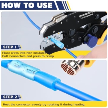 330PCS Haisstronica Heat Shrink Wire Connector Kit