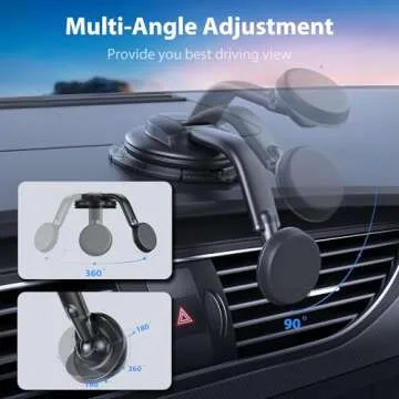 DOLYOFG Magnetic Phone Holder for Car with Strong Grip