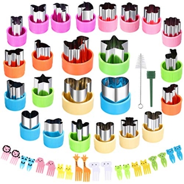 Exciting Vegetable Cutter Shapes Set for Kids Baking Fun