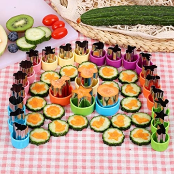Exciting Vegetable Cutter Shapes Set for Kids Baking Fun