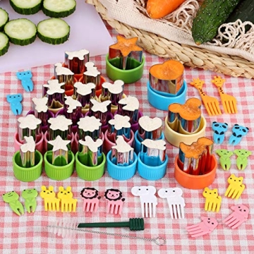 Exciting Vegetable Cutter Shapes Set for Kids Baking Fun