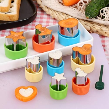 Exciting Vegetable Cutter Shapes Set for Kids Baking Fun