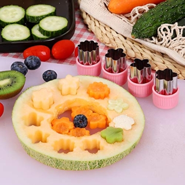 Exciting Vegetable Cutter Shapes Set for Kids Baking Fun
