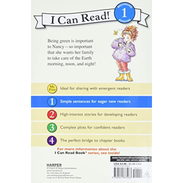 Fancy Nancy: Every Day Is Earth Day: A Springtime Book For Kids (I Can Read Level 1)