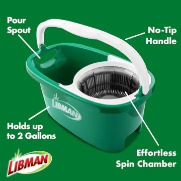 Libman Tornado Spin Mop System for Effortless Cleaning
