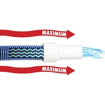 Heavy Duty Pool Vacuum Hose with Swivel Cuff 50 Feet