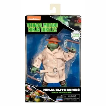 TMNT Ninja Elite Michelangelo 6" Figure - Collectible Action Figure