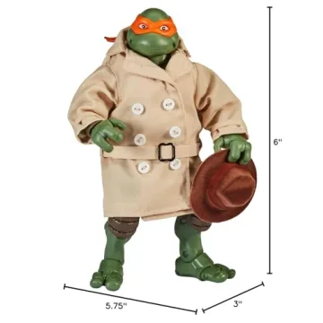 TMNT Ninja Elite Michelangelo 6" Figure - Collectible Action Figure