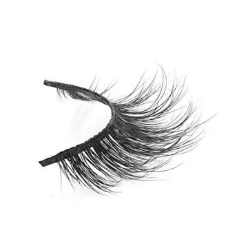 Arison Lashes Natural Mink Lashes Daily Makeup Strip Eyelashes 100% Siberian Fur Fake Eyelashes Hand...