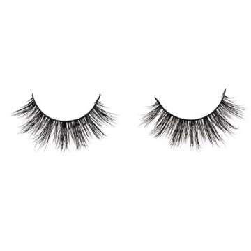 Arison Lashes Natural Mink Lashes Daily Makeup Strip Eyelashes 100% Siberian Fur Fake Eyelashes Hand-made False Eyelashes 1 Pair Pack