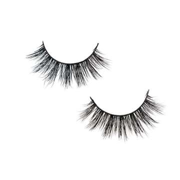 Arison Lashes Natural Mink Lashes Daily Makeup Strip Eyelashes 100% Siberian Fur Fake Eyelashes Hand-made False Eyelashes 1 Pair Pack