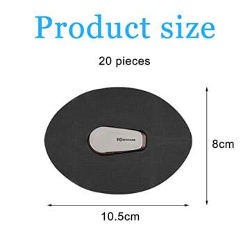 Adhesive Patch Compatible with Dexcom G6, CGM Adhesive Patches, Pre-Cut Adhesive Tape for Continuous Glucose Monitor Protection
