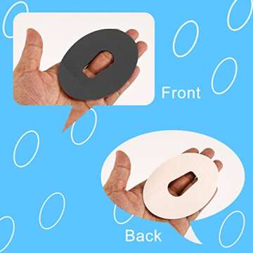 Adhesive Patch Compatible with Dexcom G6, CGM Adhesive Patches, Pre-Cut Adhesive Tape for Continuous Glucose Monitor Protection