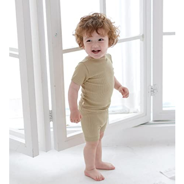 AVAUMA Snug-Fit Summer Pajamas for Newborns & Toddlers