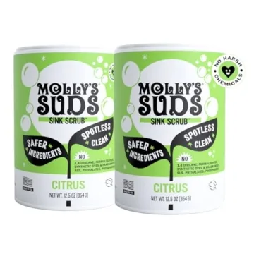 Molly's Suds Sink and All Purpose SCRUB | Gently Removes Stains, Scrubs Away Grease & Gime, Buffs ou...