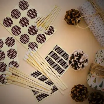 2" Colorful Matches with Strikers | 100 Rainbow Small Safety Matchsticks with Striking Pads by Thankful Greetings | Great for Gifts & Candle Lovers | A Decorative Unique Candle Lighting Accessory