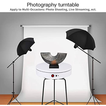 JAYEGT Motorized Rotating Display Stand for Dynamic Showcases