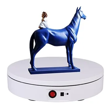 JAYEGT Motorized Rotating Display Stand for Dynamic Showcases