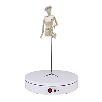 JAYEGT Motorized Rotating Display Stand for Dynamic Showcases