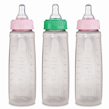 Gerber BPA-Free Baby Bottles Vented Nipple 3-Pack